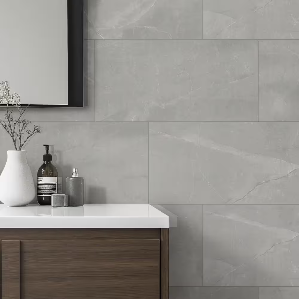 tile backsplash installation